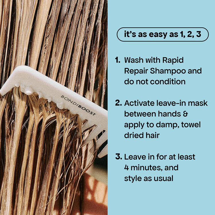 BondiBoost Rapid Repair Bond Builder Leave-In Mask 100ml