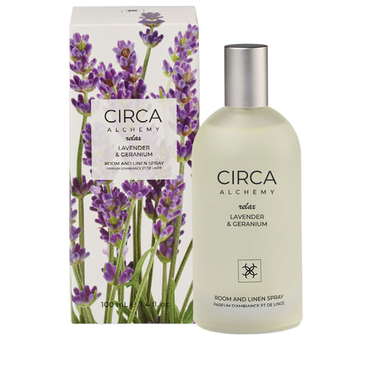 CIRCA Alchemy Relax - Lavender & Geranium Room & Linen Spray 100ml