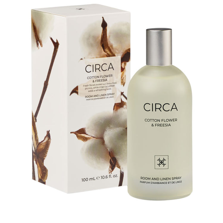 CIRCA Cotton Flower & Freesia Room & Linen Spray 100ml