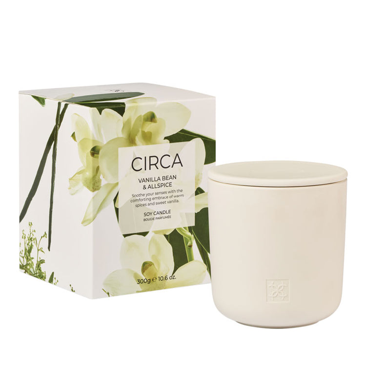 CIRCA Vanilla Bean & Allspice Soy Candle 300g