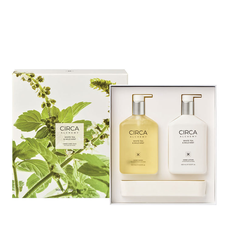 CIRCA Alchemy White Tea & Wild Mint Hand Care Duo 900ml