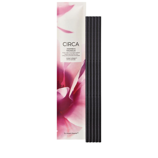 CIRCA Jasmine & Magnolia 5 Replacement Scent Stems
