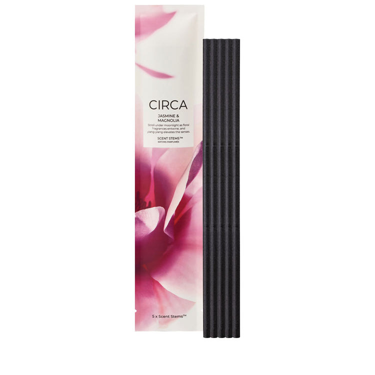 CIRCA Jasmine & Magnolia 5 Replacement Scent Stems