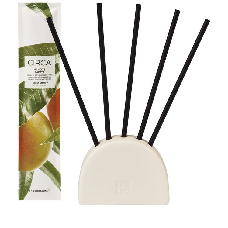 CIRCA Mango & Papaya 5 Replacement Scent Stems