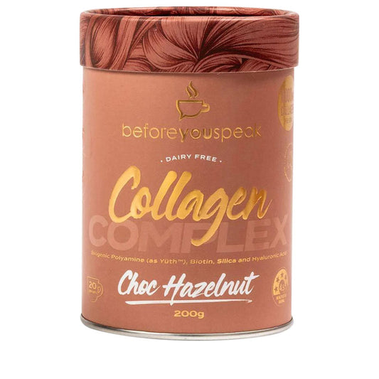 Beforeyouspeak Collagen Complex - Choc Hazelnut 200g