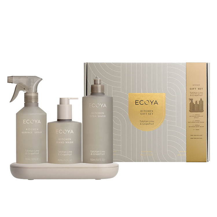 Ecoya Tahitian Lime & Grapefruit Kitchen Gift Set