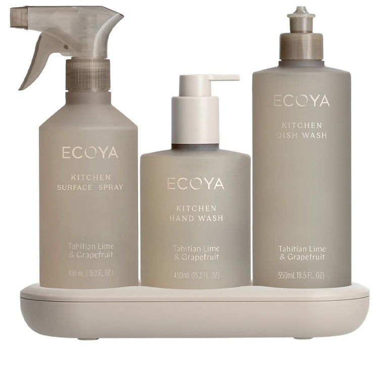 Ecoya Tahitian Lime & Grapefruit Kitchen Gift Set