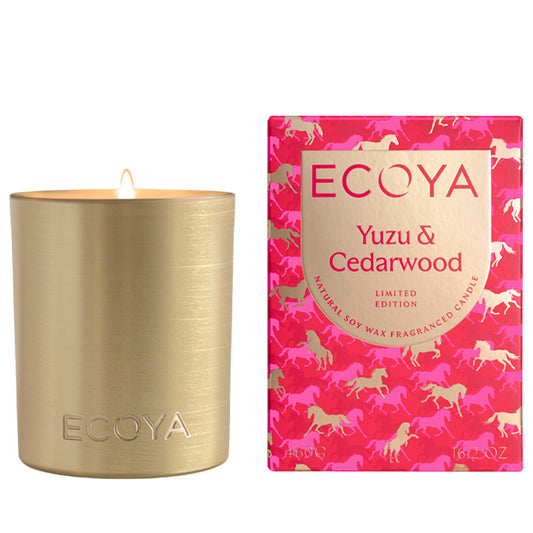 Ecoya Goldie Candle - Yuzu & Cedarwood 460g