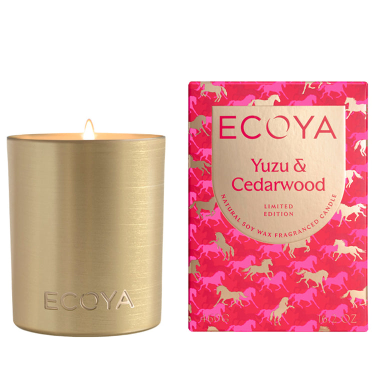 Ecoya Goldie Candle - Yuzu & Cedarwood 460g