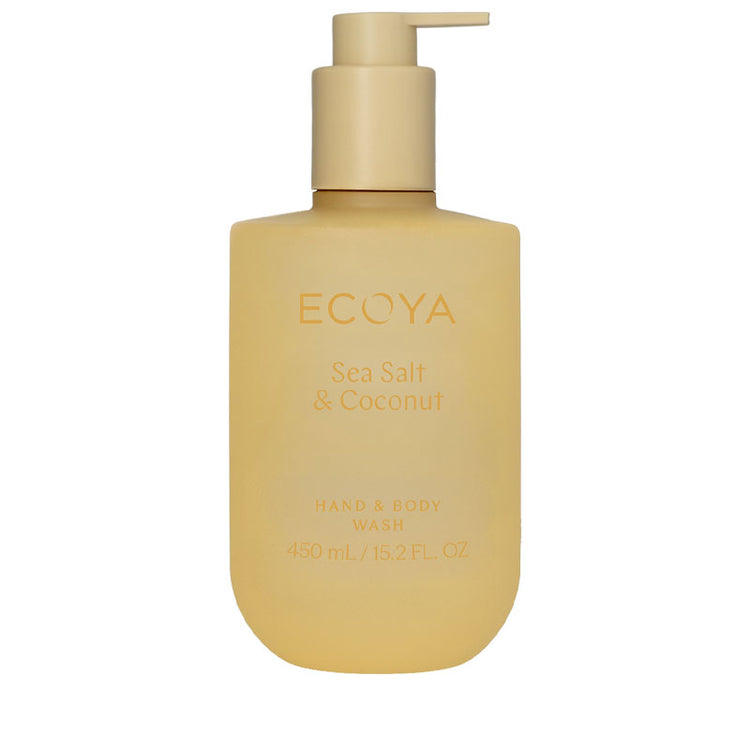 Ecoya Hand & Body Wash - Sea Salt & Coconut 450ml