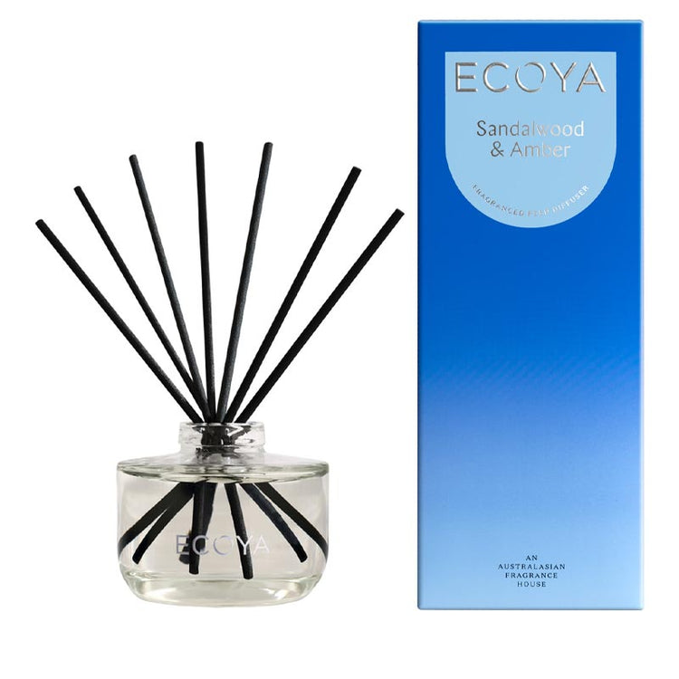 Ecoya Reed Diffuser - Sandalwood & Amber 200ml