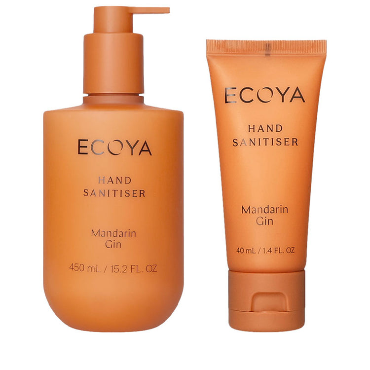 Ecoya Hand Sanitiser - Mandarin Gin Duo