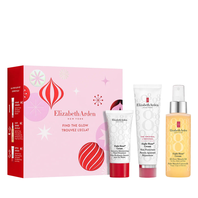 Elizabeth Arden Eight Hour Find The Glow 3 Pc Gift Set