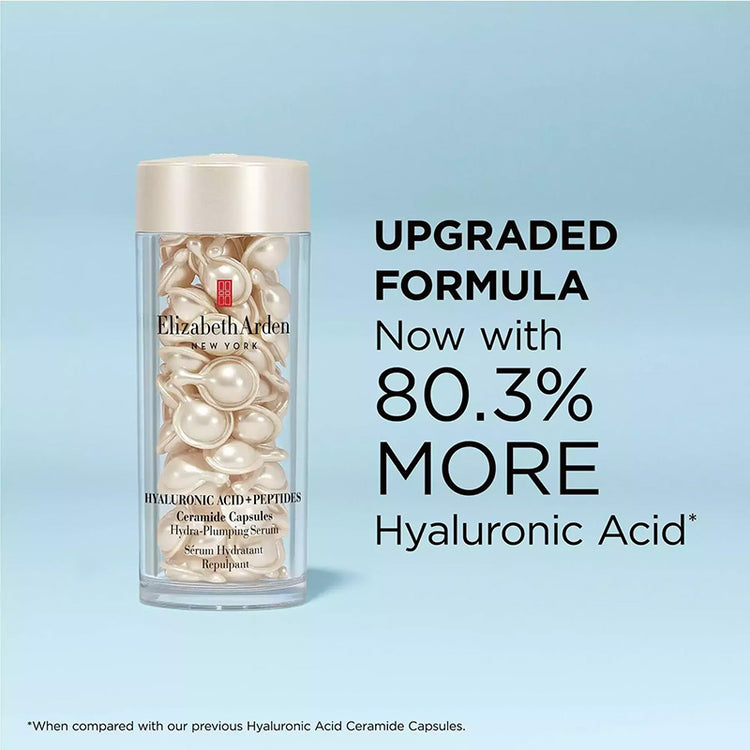 Elizabeth Arden Hyaluronic Acid + Peptides Ceramide Capsules Hydra-Plumping Serum 90 pieces