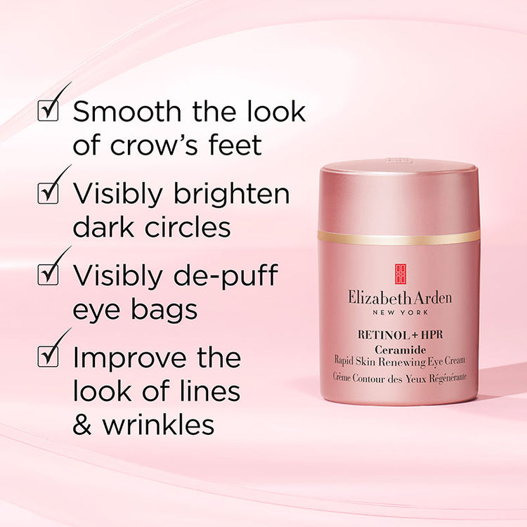 Elizabeth Arden Retinol + HPR Ceramide Rapid Renewing Eye Cream 15ml