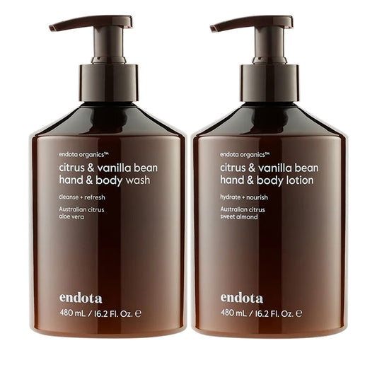 Endota Spa Citrus & Vanilla Bean Duo