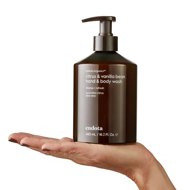 Endota Spa Citrus & Vanilla Bean Hand & Body Wash 480ml