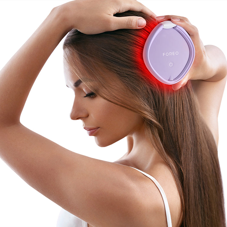 FOREO FLIP Play Advanced LED Light Hairbrush - I Lilac You!