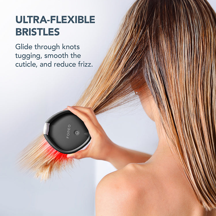 FOREO FLIP Play Advanced LED Light Hairbrush - Midnight Magic!
