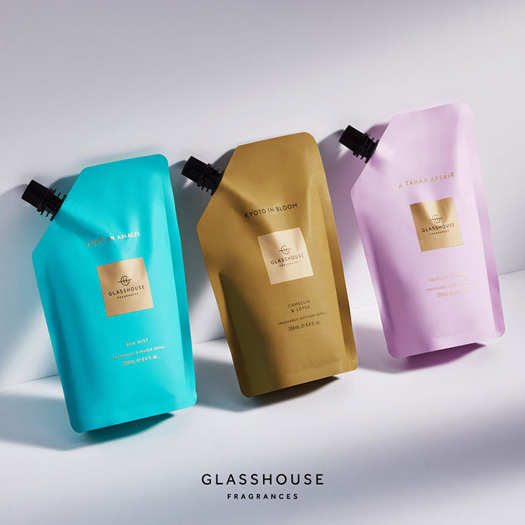 GLASSHOUSE FRAGRANCES A Tahaa Affair 250ml Diffuser Refill Pouch