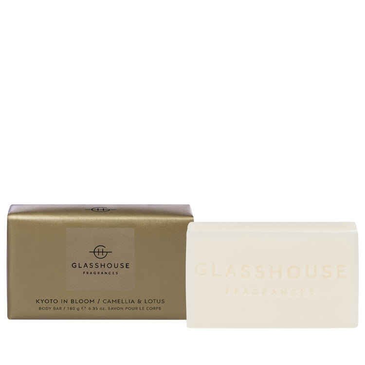 GLASSHOUSE FRAGRANCES Kyoto in Bloom 180g Body Bar