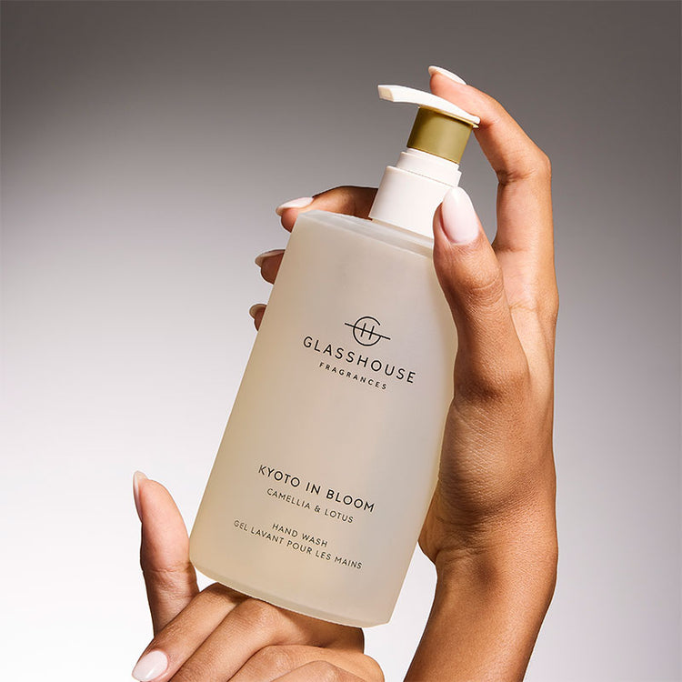 GLASSHOUSE FRAGRANCES Kyoto in Bloom 450ml Hand Wash
