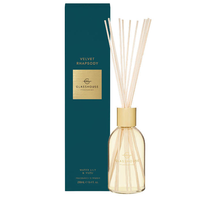 GLASSHOUSE FRAGRANCES Velvet Rhapsody 250ml Fragrance Diffuser