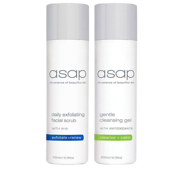 ASAP Gentle Cleanse & Exfoliate Duo