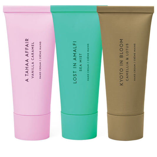 GLASSHOUSE FRAGRANCES Hand Cream Trio 30ml