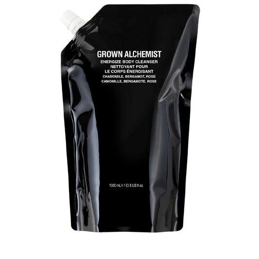 Grown Alchemist Energize Body Cleanser: Chamomile, Bergamot, Rose Refill 1000ml