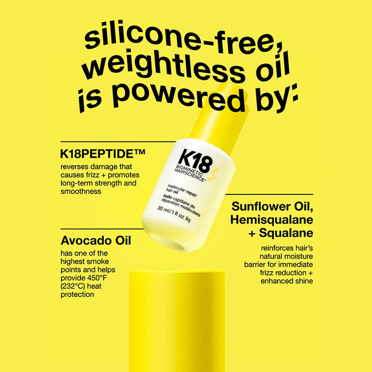 K18 Molecular Repair Hair Oil 30ml