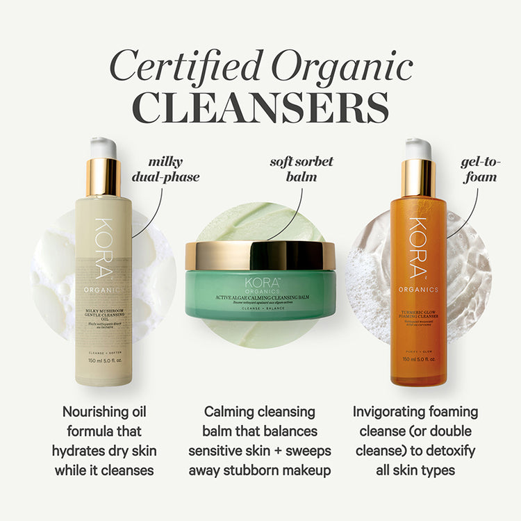 KORA Organics Turmeric Glow Foaming Cleanser 150ml