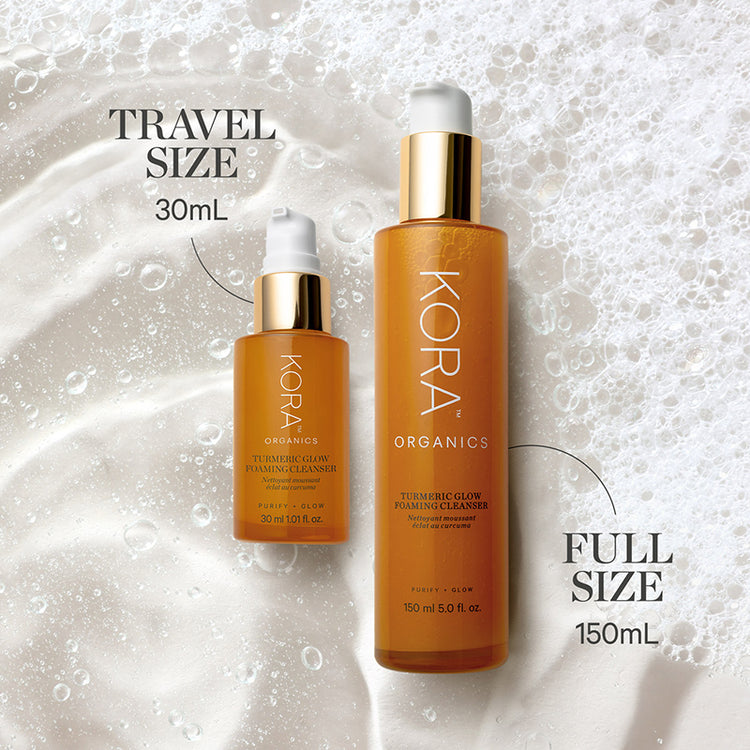 KORA Organics Turmeric Glow Foaming Cleanser 150ml