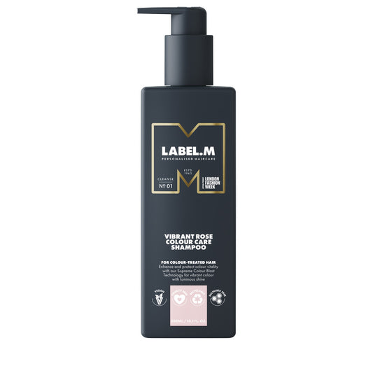 LABEL.M Vibrant Rose Colour Care Shampoo 300ml