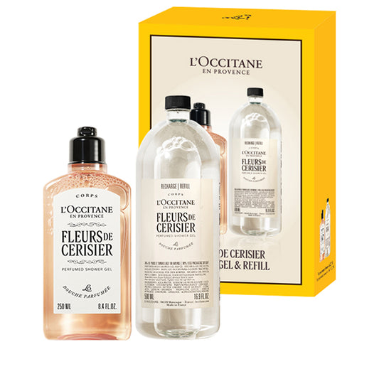 L'Occitane Cherry Blossom Shower Gel Refill Duo