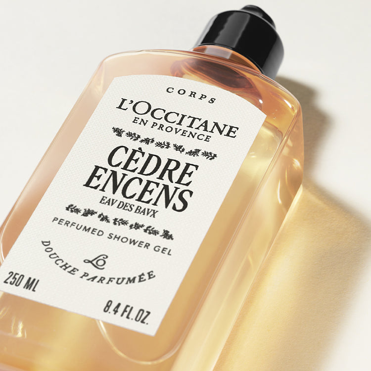 L'Occitane Cedre Encens Eau Des Baux Shower Gel 250ml