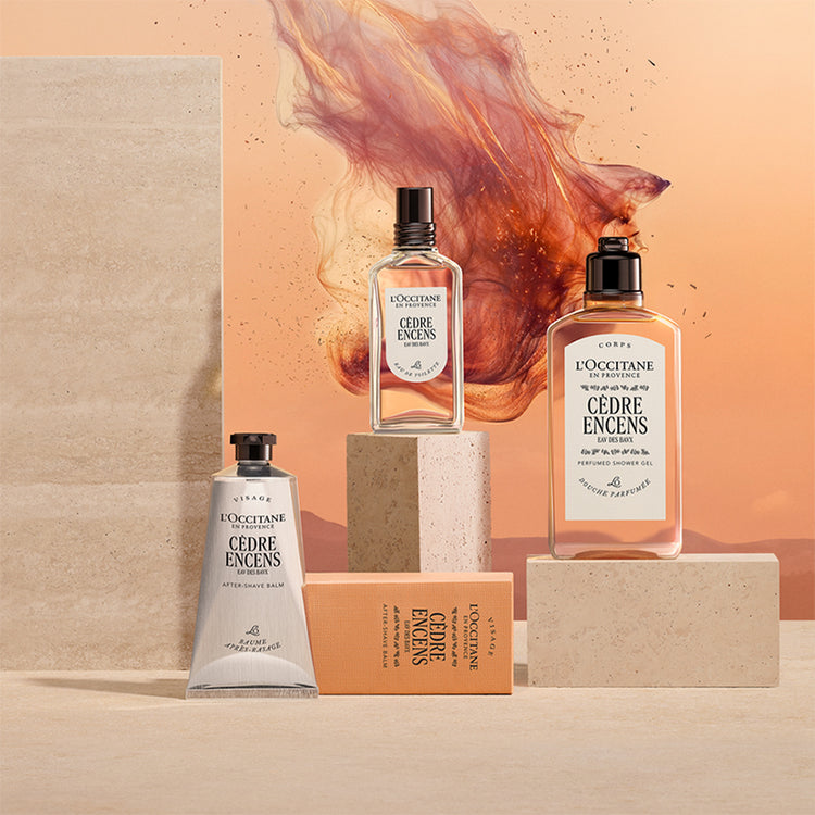 L'Occitane Cedre Encens Eau Des Baux Shower Gel 250ml
