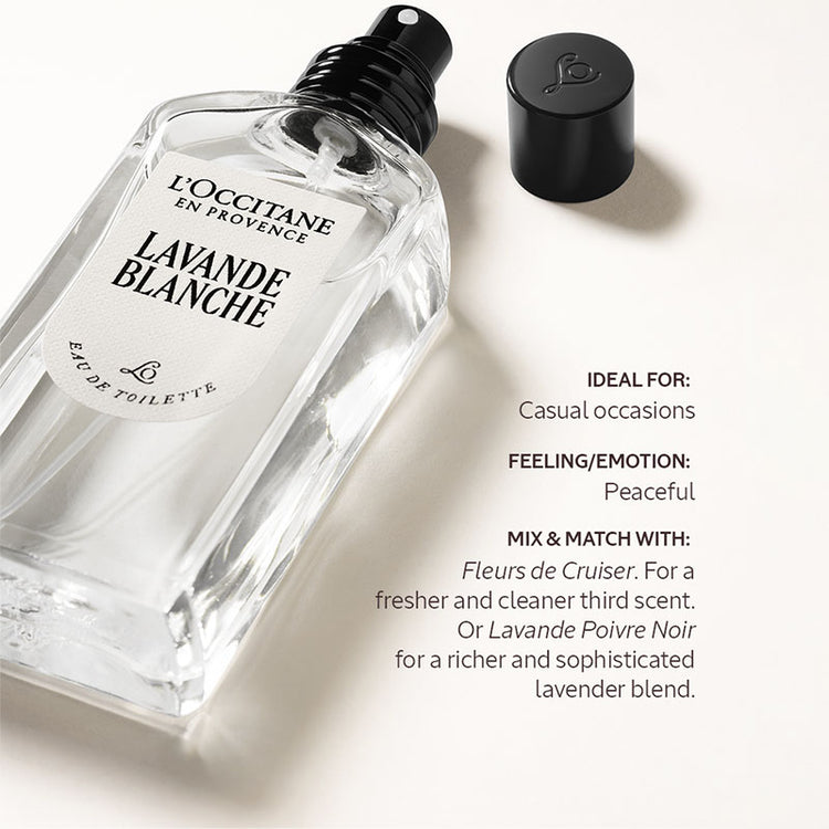 L'Occitane White Lavender EDT 50ml