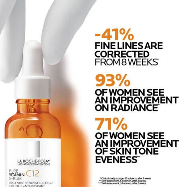 La Roche-Posay Pure Vitamin C12 Anti-Wrinkle Serum 30ml
