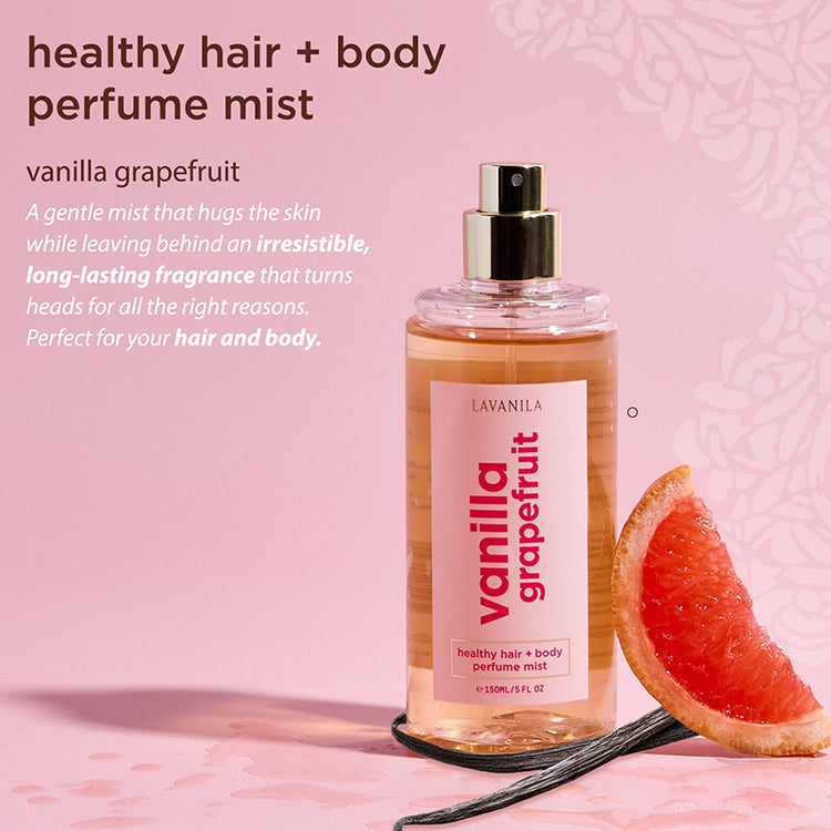 LAVANILA Healthy Hair and Body Mist Vanilla Grapefruit 150ml