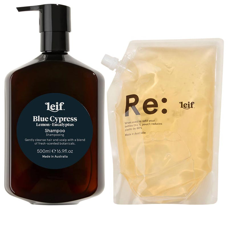 Leif Blue Cypress Shampoo Bundle