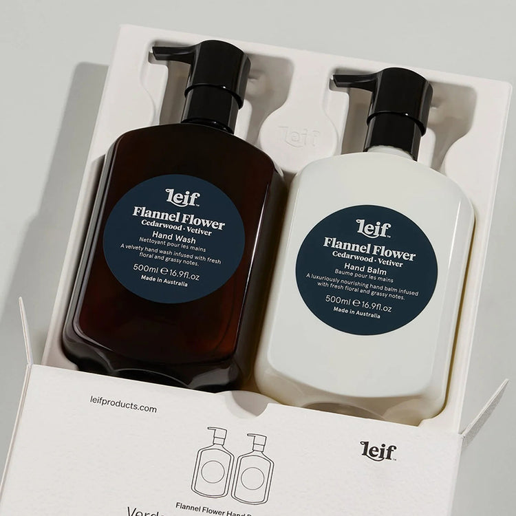 Leif Flannel Flower Hand Duo (Large)