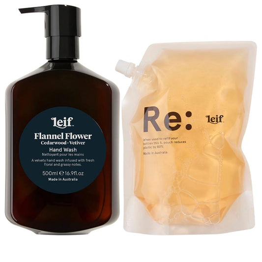 Leif Flannel Flower Hand Wash Bundle