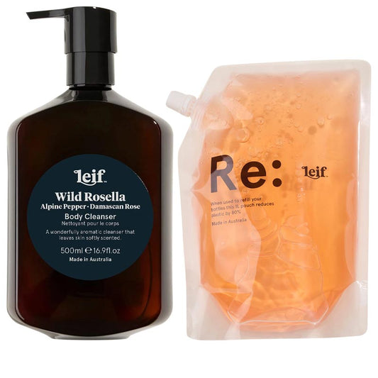 Leif Wild Rosella Body Cleanser Bundle