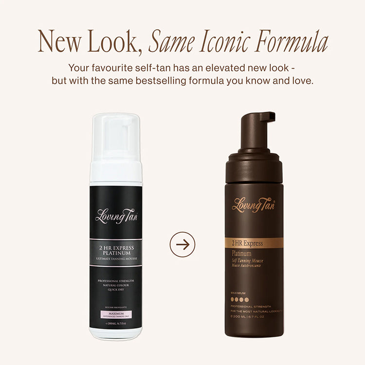 Loving Tan 2 HR Express Self-Tanning Mousse - Maximum 200ml