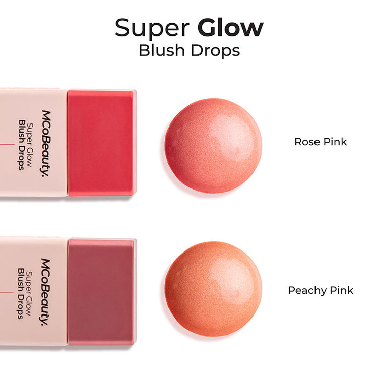 MCoBeauty Super Glow Blush Drops - Rose Pink 30ml