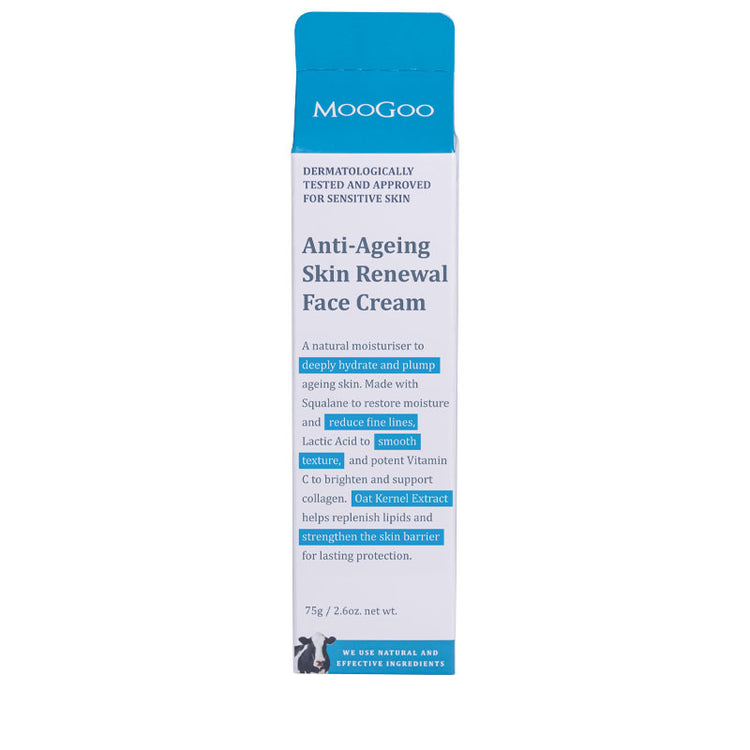 MooGoo Anti-Ageing Skin Renewal Face Cream 75g