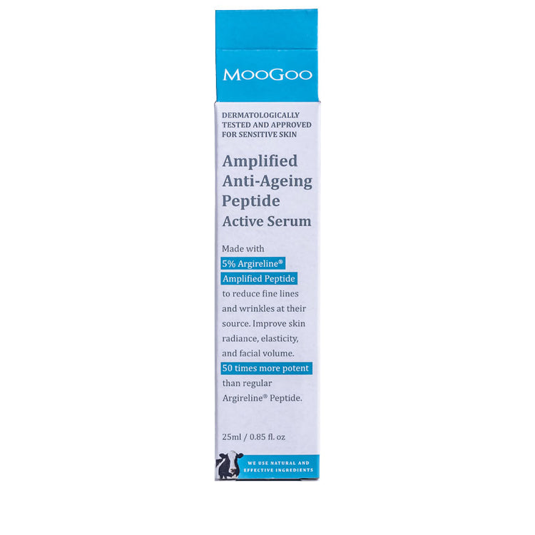 MooGoo Amplified Anti-Ageing Peptide Active Serum with Argireline 25ml