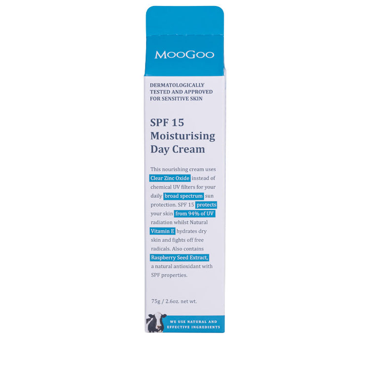 MooGoo SPF 15 Moisturising Day Cream 75g