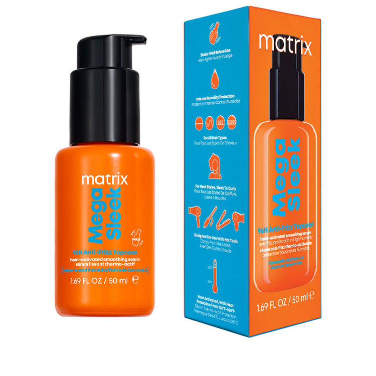 Matrix Mega Sleek 96H Anti Frizz Topcoat Oil 50ml